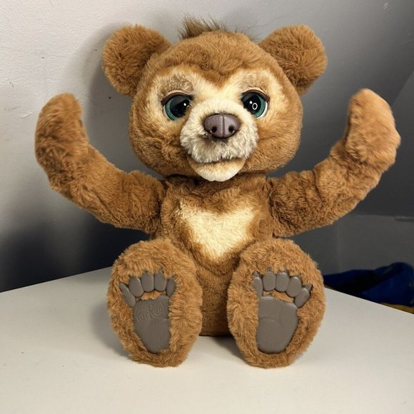 FurReal | Toys | Furreal Friends Soft Brown Cubby The Curious Teddy
